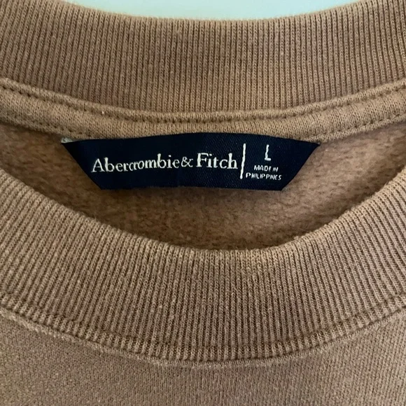 Abercrombie balloon sleeve crewneck sweatshirt size large - Picture 2 of 6